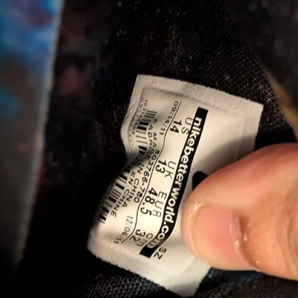 B3 NIKE Dunk Hi Premium QS Galaxy 2012 - Picture 8 of 8